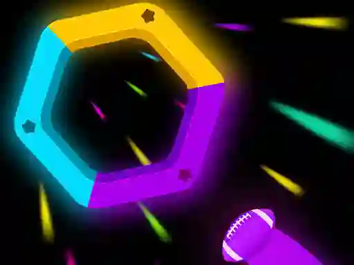 Cluiche Hyper Color Rush Shooter ar líne