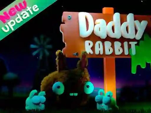 Cluiche Daddy Rabbit Zombie Farm ar líne