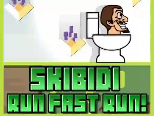 Cluiche Skibidi Run Fast Run! ar líne