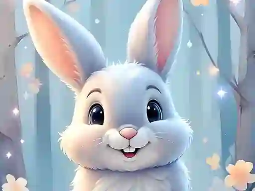 Cluiche Easter Bunny Coloring Book ar líne