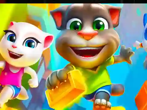 Cluiche Talking Tom Runner ar líne