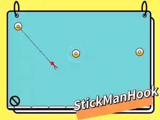 Cluiche StickMan Hook ar líne