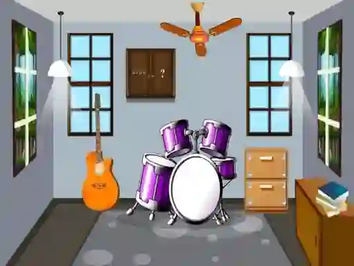 Cluiche Musician House Escape ar líne