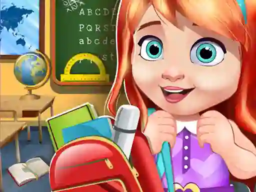 Cluiche My School Doll House Games ar líne