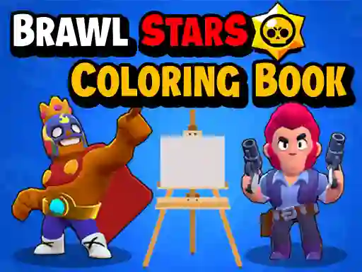 Cluiche Brawl Stars Coloring Books ar líne