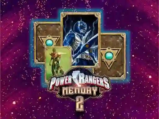 Cluiche Power Rangers Memory 2 ar líne