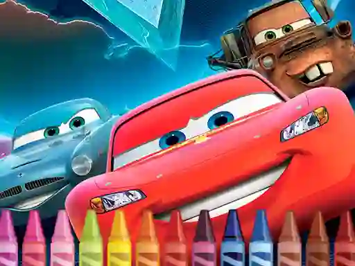 Cluiche McQueen Coloring ar líne