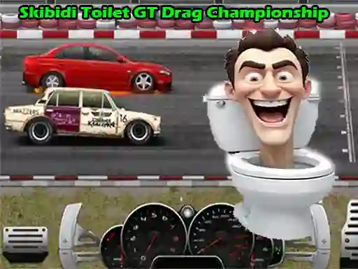 Cluiche Skibidi Toilet GT Drag Championship ar líne
