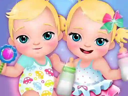 Cluiche My New Baby Twins ar líne