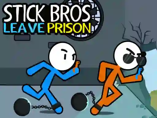 Cluiche Stick Bros Leave Prison ar líne