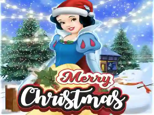 Cluiche Snow White Xmas DressUp ar líne