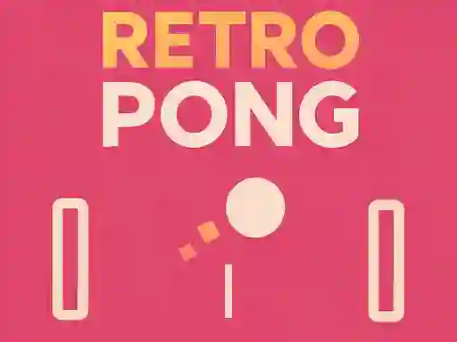 Cluiche Retro Pong ar líne
