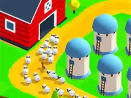 Cluiche Idle Sheep 3d ar líne