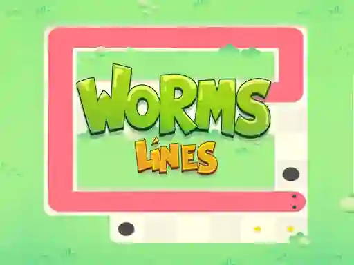 Cluiche Worms Lines ar líne