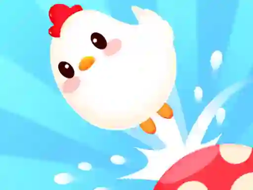 Cluiche Crazy Chicken Jump ar líne