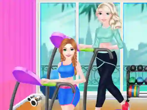 Cluiche Friends Fat To Fit Day ar líne