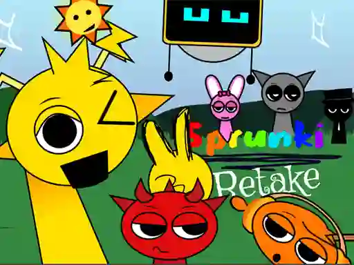 Cluiche Sprunki Retake FINAL v4 ar líne