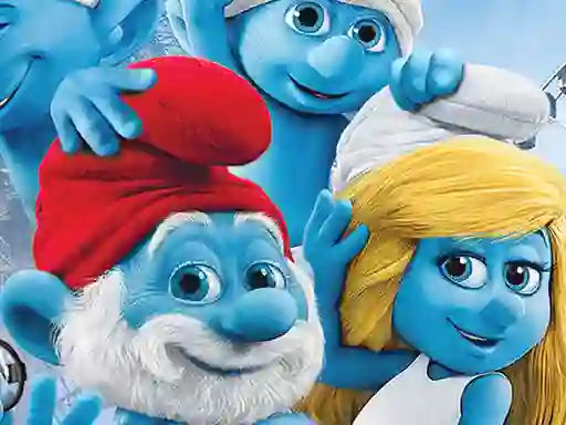 Cluiche Smurf Jigsaw Puzzle Collection ar líne