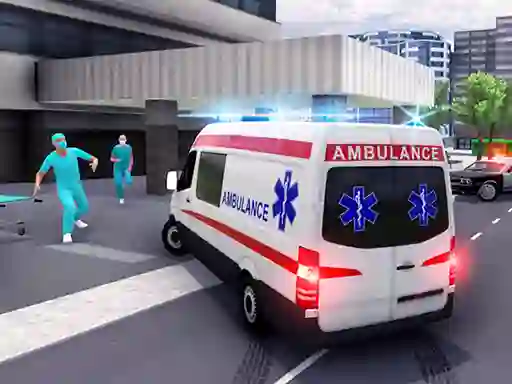 Cluiche Ambulance Simulator 3D ar líne