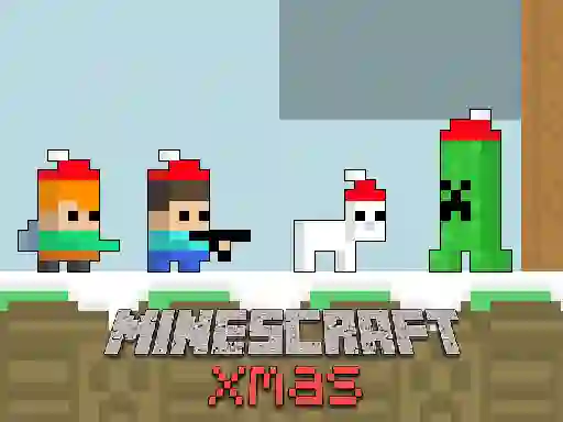 Cluiche Minecraft Xmas ar líne