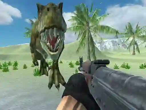 Cluiche Dino island rampage ar líne