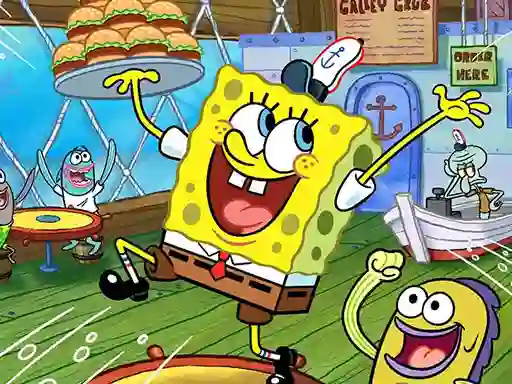 Cluiche Sponge Bob Jigsaw Puzzle collection ar líne