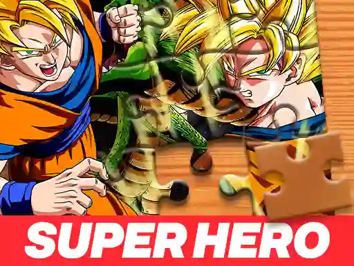 Cluiche Dragon Ball Super Hero Jigsaw Puzzle ar líne