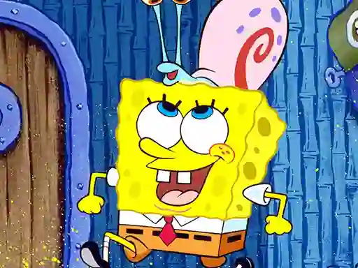 Cluiche Sponge Bob Slide ar líne
