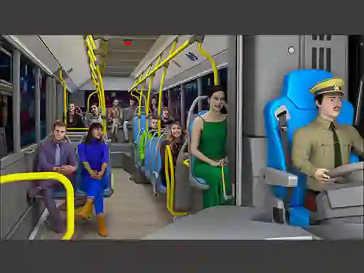 Cluiche Coach Bus Simulator: City Bus Sim ar líne