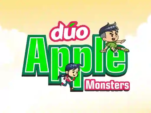 Cluiche Duo Apple Monsters ar líne