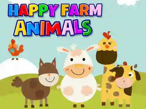 Cluiche Happy Farm Animals ar líne