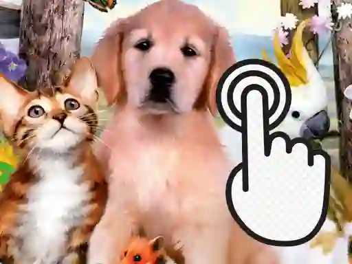 Cluiche Pets Clicker ar líne