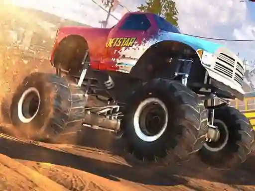 Cluiche Monster Truck Supra Race ar líne