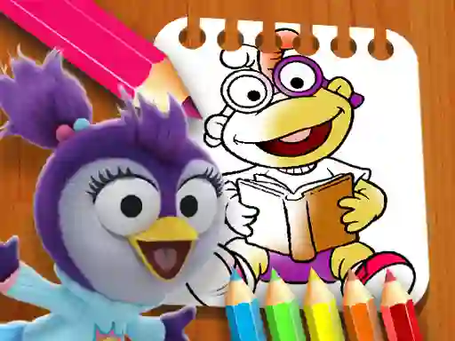 Cluiche Muppet Babies Coloring Book ar líne