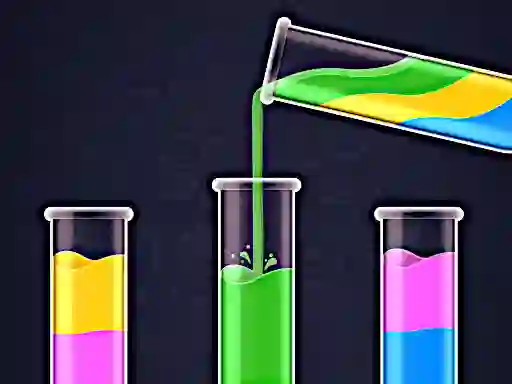 Cluiche Water Sort Color Puzzle ar líne
