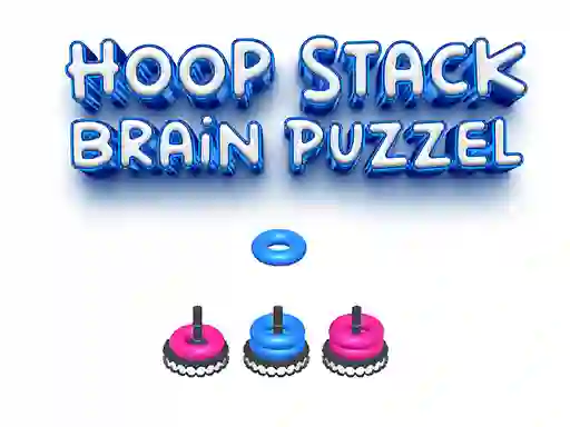 Cluiche Hoop Stack Brain Puzzle Game ar líne