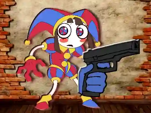 Cluiche Pomni Maze Shooter ar líne
