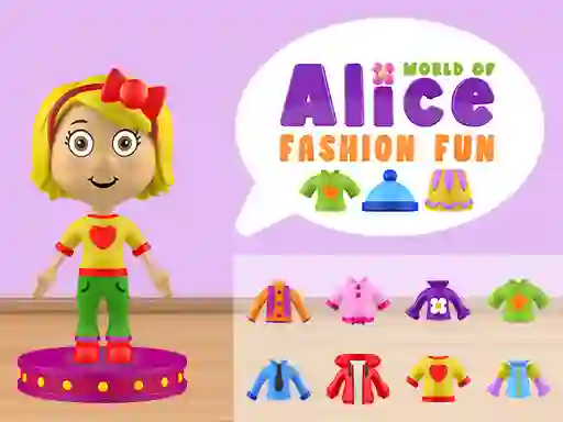 Cluiche World of Alice Fashion fun ar líne
