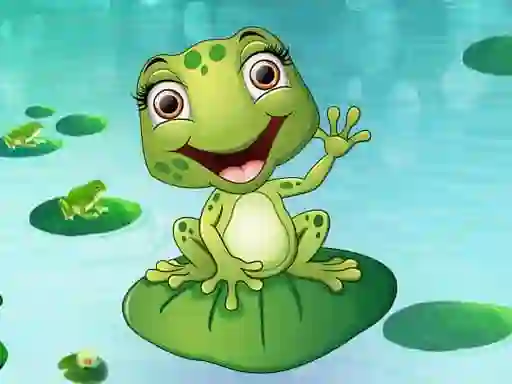 Cluiche Greedy frog ar líne