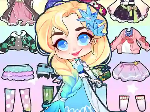 Cluiche Makeup Doll Creator ar líne