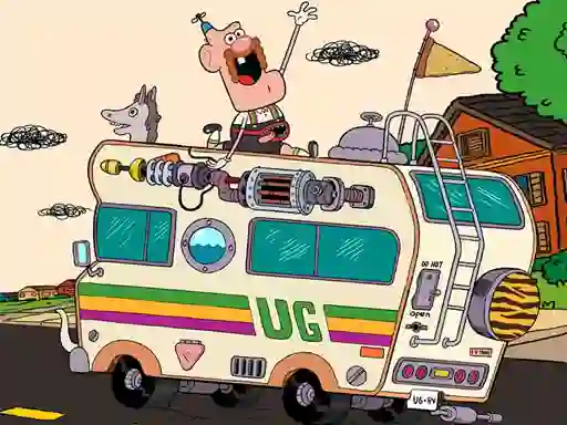 Cluiche Uncle Grandpa Hidden ar líne