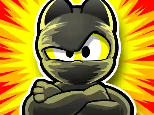 Cluiche Ninja Hero Cats ar líne