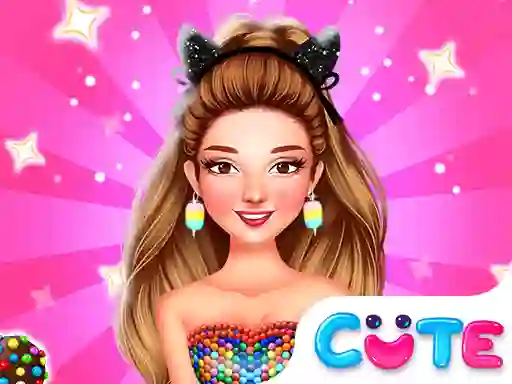 Cluiche Celebrity Love Candy Outfits ar líne