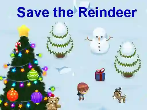 Cluiche Save the Reindeer ar líne