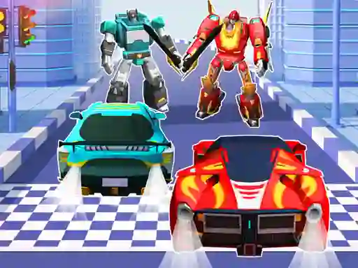 Cluiche Car Robot Transform Fight ar líne