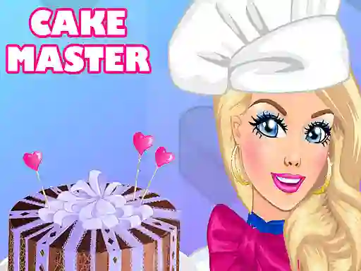 Cluiche Barbie Cake Master ar líne
