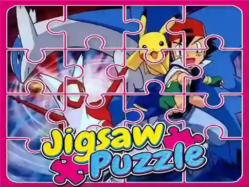 Cluiche Pokemon Jigsaw Rush ar líne