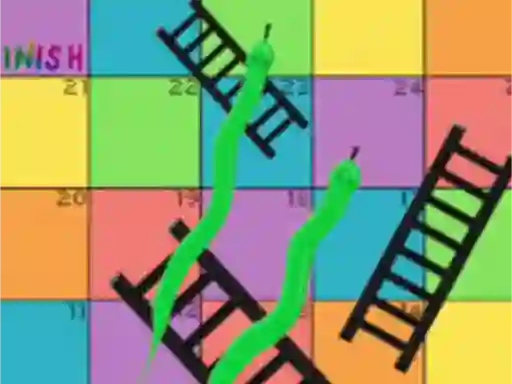 Cluiche Snakes and Ladders ar líne