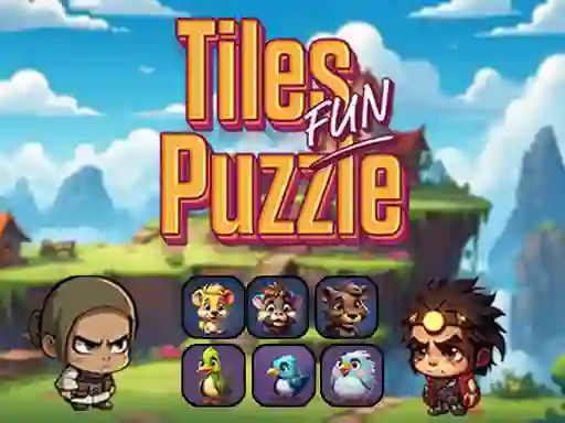 Cluiche Tiles Puzzle Fun ar líne