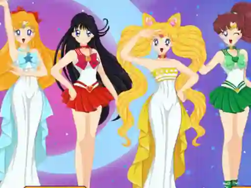 Cluiche Sailor Moon Character Creator ar líne